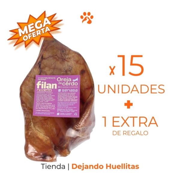 Combos Orejas FILAN x 15 Unidades +1 extra